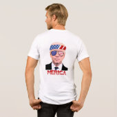 4 juli Biden Tri-Blend Shirt (Achterkant volledig)