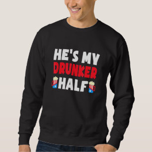 4 juli bier drinkend stel  Hij is mijn grotere dri Trui