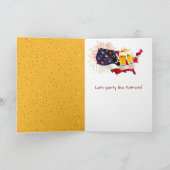 4 juli Bier met Sparklers Kaart (Binnen)