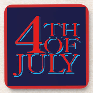 4 juli - bier onderzetter