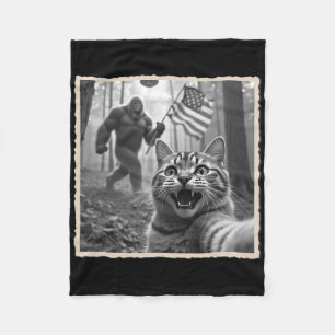 4 juli Bigfoot en Sasquatch Fleece Deken