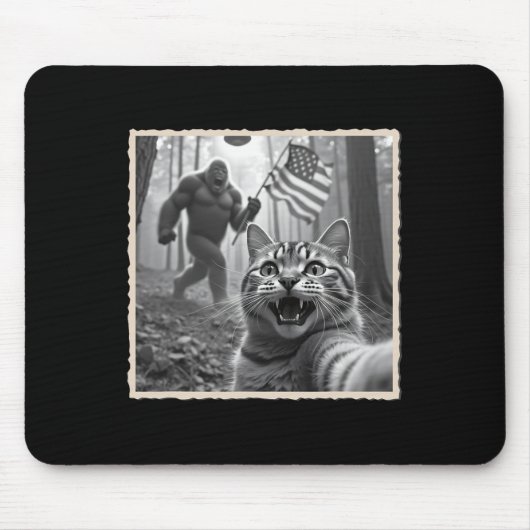 4 juli Bigfoot en Sasquatch Muismat (Voorkant)