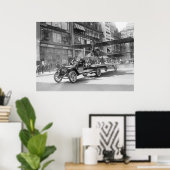 4 juli Biplane, begin jaren 1900 Poster (Thuiskantoor)