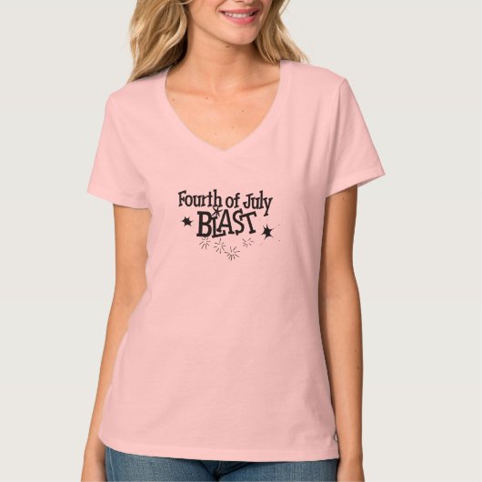 4 juli Blast - T-shirt (Voorkant)