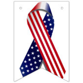 4 juli, blauw met witte sterren die Bunting Vlaggetjes (Eerste vlag)