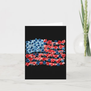 4 juli bloemstuk 4 juli Amerikaanse vlag herdenkin Kaart