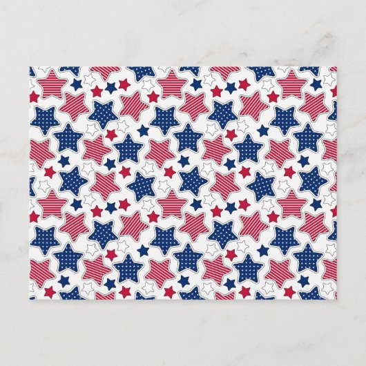 4 juli Briefkaart (Voorkant)