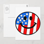 4 juli briefkaart (Voorkant / Achterkant)