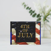 4 juli briefkaart (Staand voorkant)