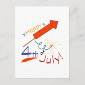 4 juli briefkaart (Voorkant)