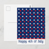 4 juli briefkaart (Voorkant / Achterkant)