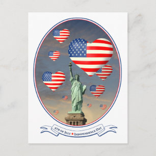 4 juli briefkaart