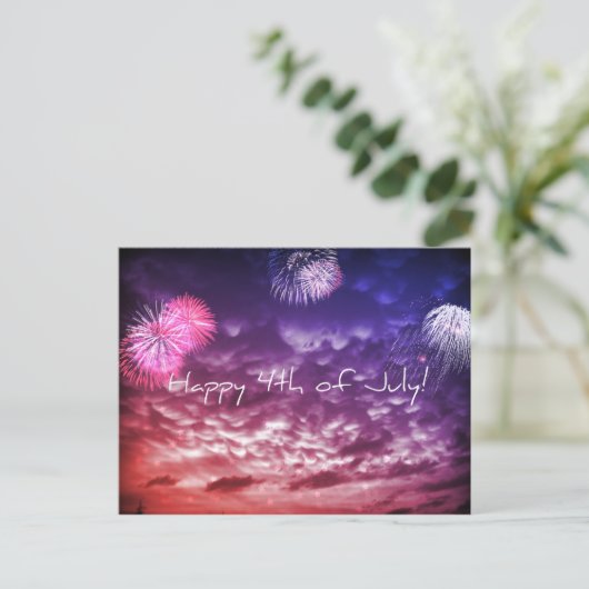 4 juli briefkaart (Staand voorkant)