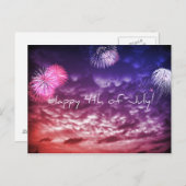 4 juli briefkaart (Voorkant / Achterkant)