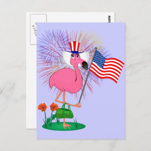 4 juli Briefkaart (Voorkant / Achterkant)