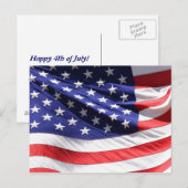 4 juli Briefkaart (Voorkant / Achterkant)