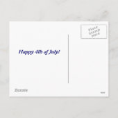 4 juli Briefkaart (Achterkant)