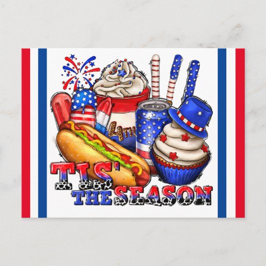 4 juli briefkaart (Voorkant)