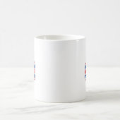 4 juli Britse grappige Britse outcast die in de VS Koffiemok (Center)