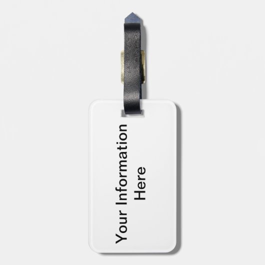 4 juli - Brittany Spaniel - Charlie Bagagelabel (Achterkant verticaal)