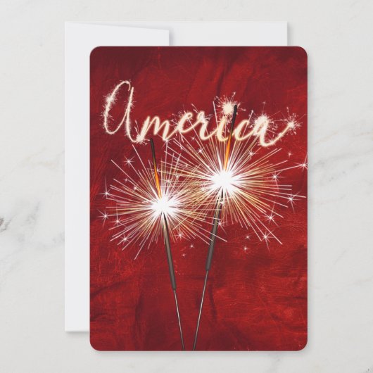 4 juli-brochure op rood kaart (Voorkant)