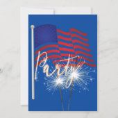4 juli-brochure over de vlag kaart (Voorkant)