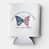 4 juli Butterfly Blikjeskoeler (Voorkant)