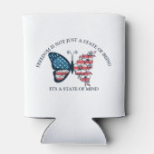 4 juli Butterfly Blikjeskoeler (Achterkant)