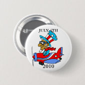 4 JULI BUTTON (Voorkant /achterkant)