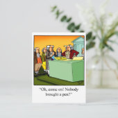 4 juli Cadeau! Briefkaart (Staand voorkant)