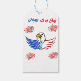 4 juli cadeau Labels Cadeaulabel