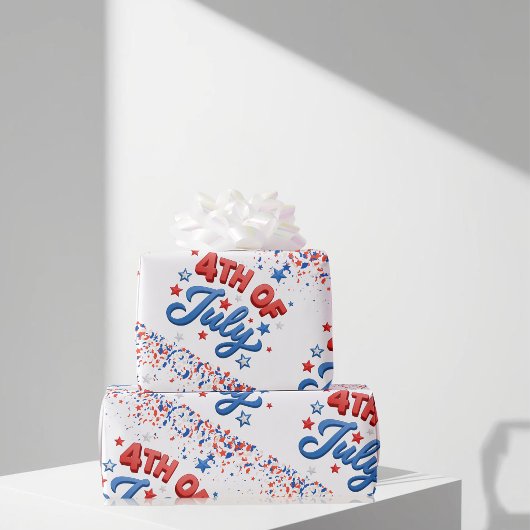 4 juli-cadeaupapier cadeaupapier
