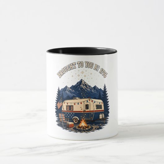 4 juli campingwagen bergen mok (Midden)