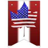 4 juli Canada Dag Decoraties Bunting Banner (Eerste vlag)