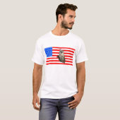 4 juli Cat T-shirt (Voorkant volledig)