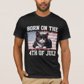 4 JULI CAT T-SHIRTS (Voorkant)