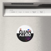 4 juli Clean Dirty Vaatwasser Magneet (Insitu (Vaatwasser))