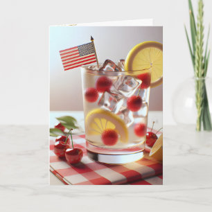 4 juli Cocktail Kaart