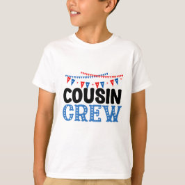 4 juli Cousin Crew T-shirt