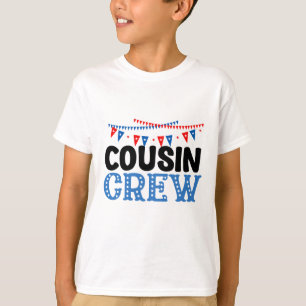 4 juli Cousin Crew T-shirt