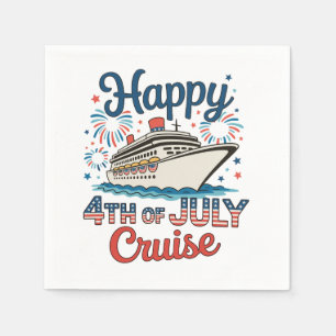 4 juli-cruise 250e verjaardag cruisen servet