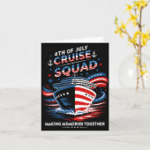 4 juli-cruise-squad maakt samen herinneringen kaart (Gele Bloem)