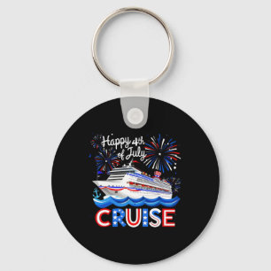 4 juli cruiseschip vuurwerk USA patriottisch Gi Sleutelhanger