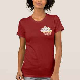 4 juli Cupcake T-shirt