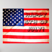 4 JULI DAGVLAG poster (Voorkant)