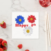 4 juli Daisies Servet (Insitu)