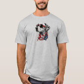 4 juli Dalmatische T-shirt (Voorkant)