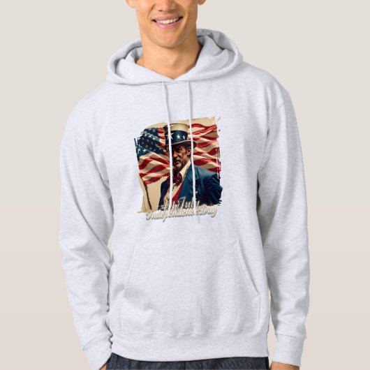 4 juli: de geest van onafhankelijkheid hoodie (Voorkant)