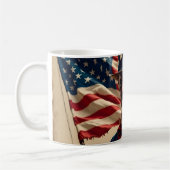 4 juli: de geest van onafhankelijkheid koffiemok (Links)