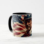 4 juli: de geest van onafhankelijkheid mok (Voorkant links)